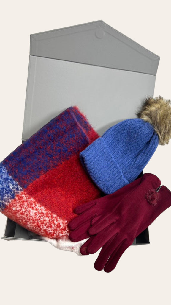 A2012AA Hat, Scarf & Gloves GIFT BOX SET