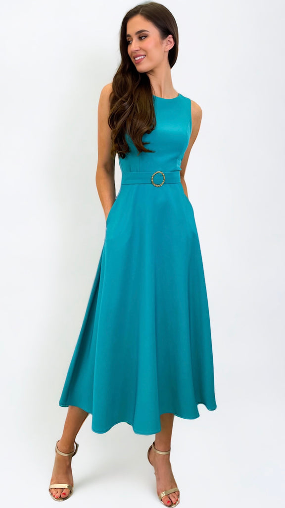 A0932 Dallas Flare Dress