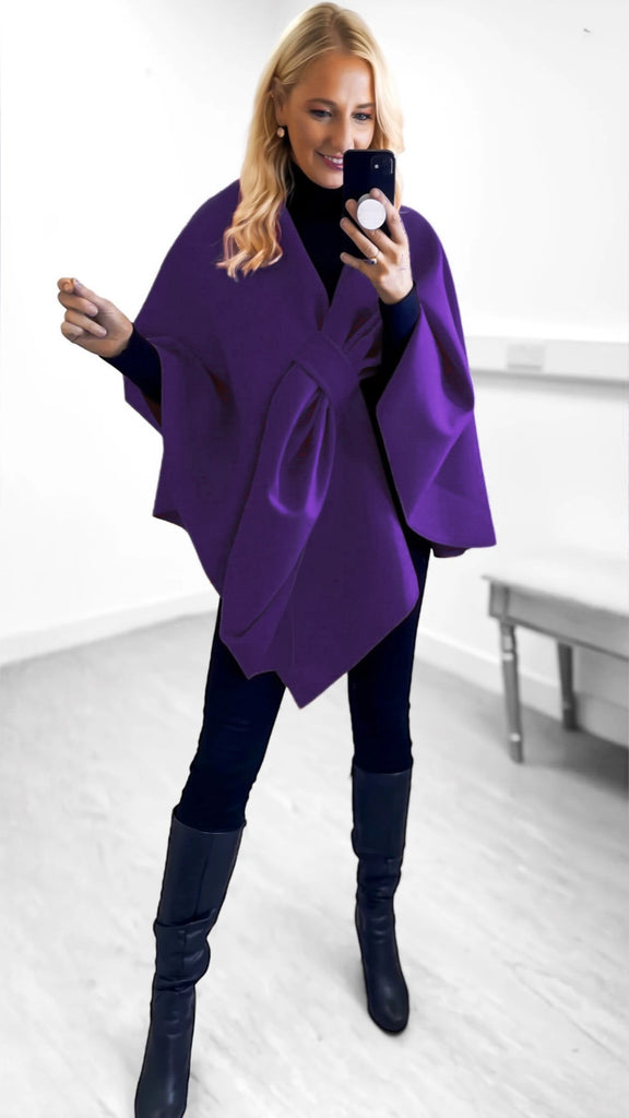 A1221 Trina Cape Purple