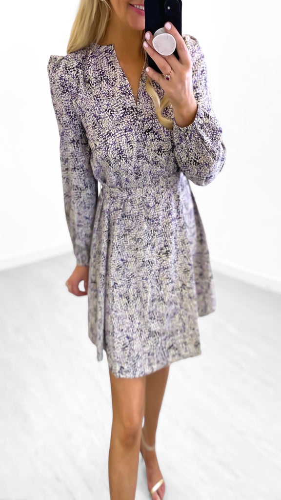 4-A1034 Ihacoto Lilac Day Dress