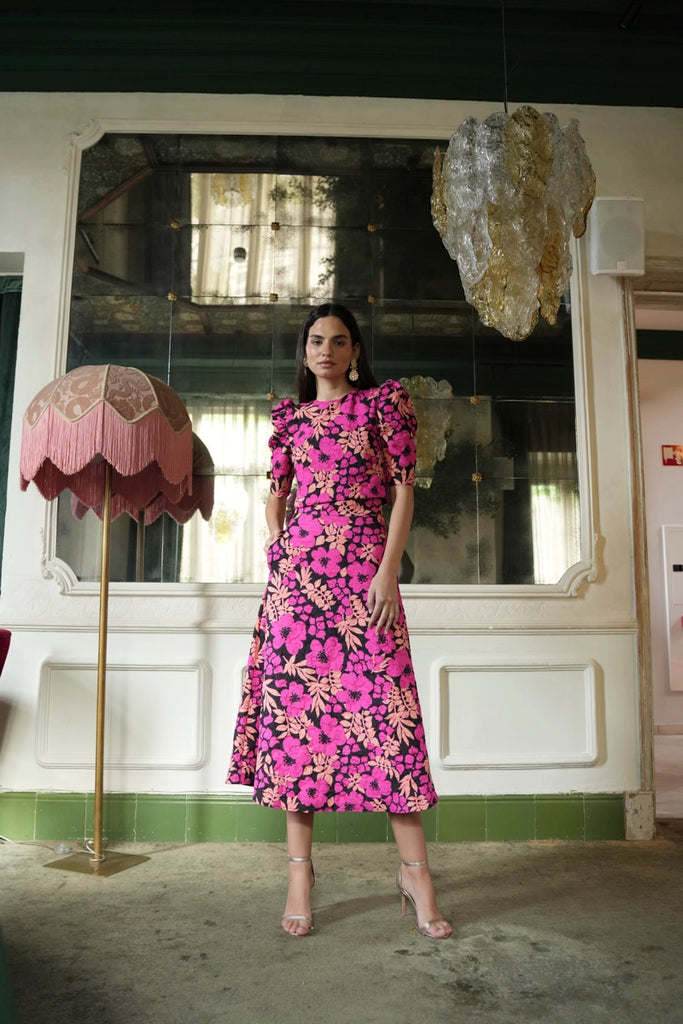 A3006 Elsa Top & Skirt Combo