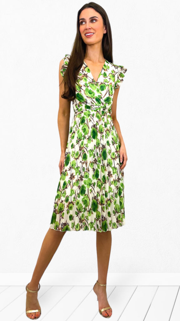 A0710 Stephania Floral Dress