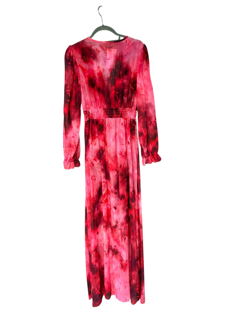 A2934 Pink Print Dilys Dress