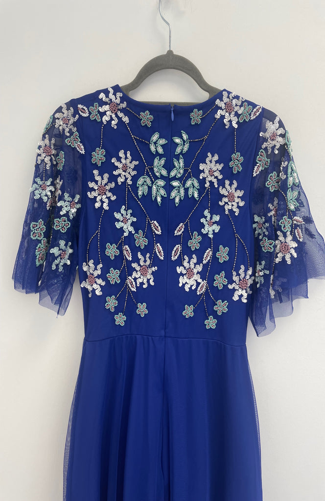 4-A2375 Rudy Royal Embellished Dress