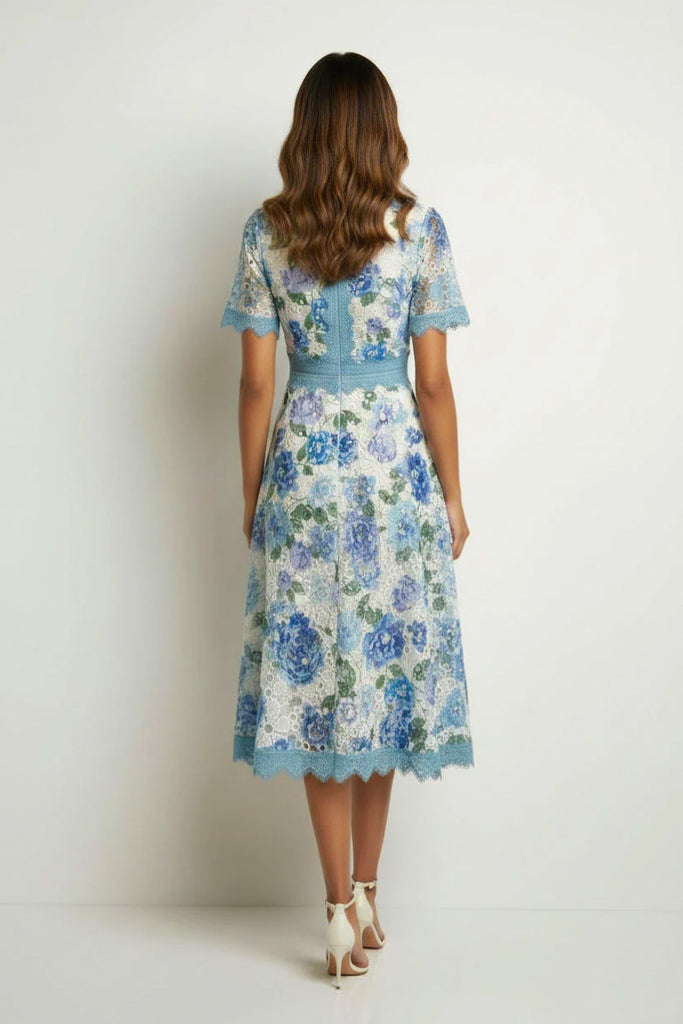 A3057 Beverly Multi Crochet Dress