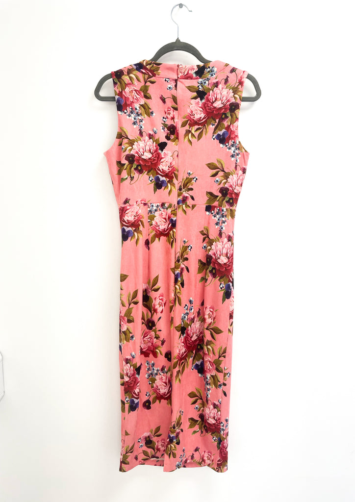 A1577 Blush Floral Shift Dress