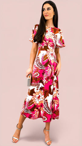 5-A1302GG Ninata Royal Embellished Dress