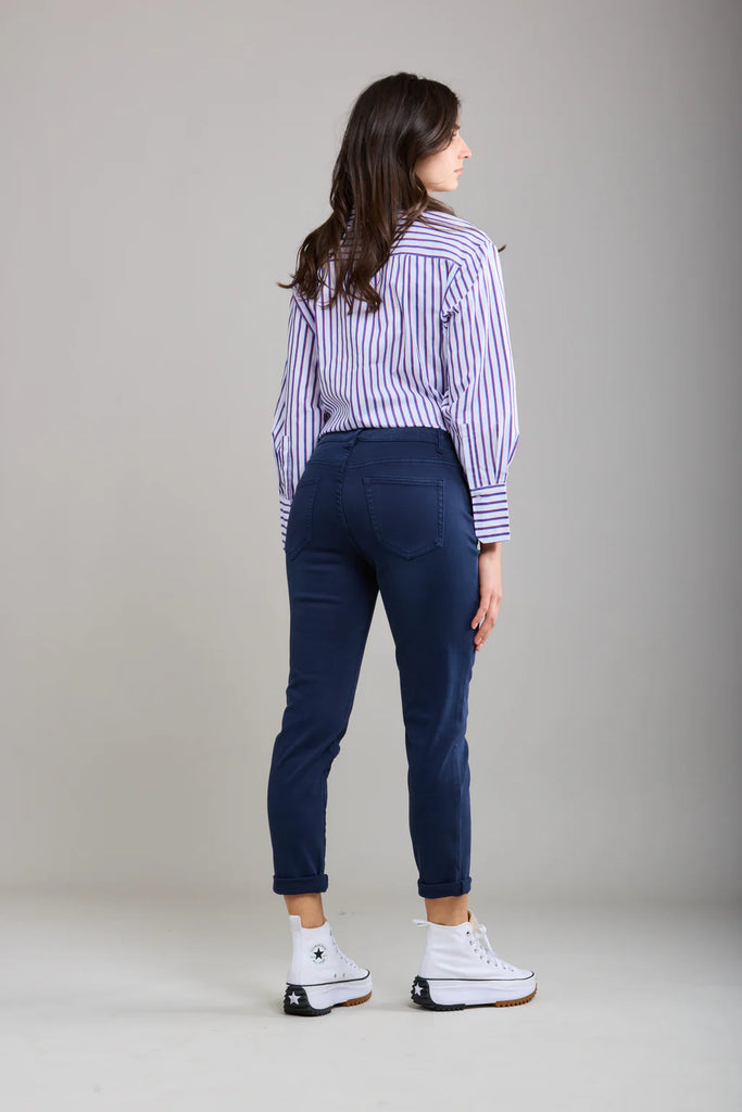 A2923 Toxik Navy 3/4 Jeans