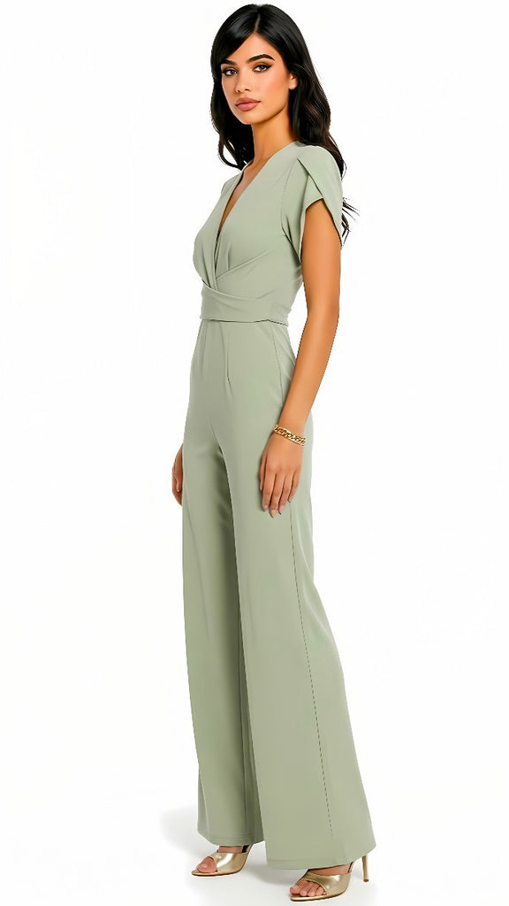 A2936 Sage Green Bridget Jumpsuit