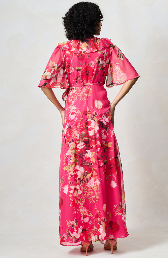 A2883 Hope & Ivy Pixie Ruffle Wrap Dress