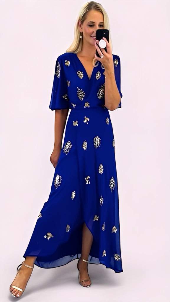 5-A2447 Hope & Ivy Marion Wrap Dress