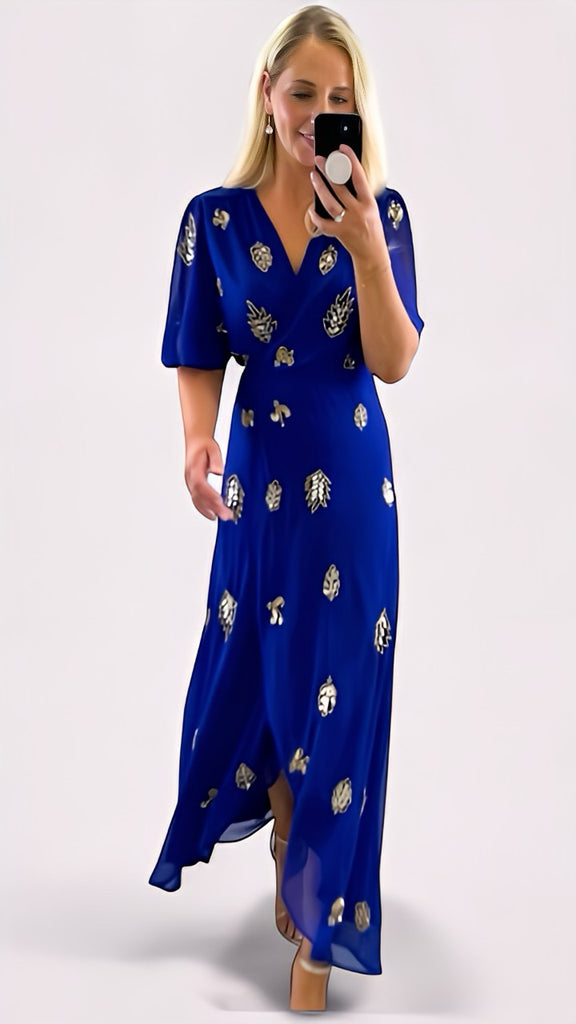 A2447 Hope & Ivy Marion Wrap Dress