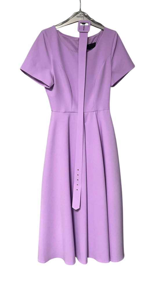 A2850B Emery Lilac Flare Dress