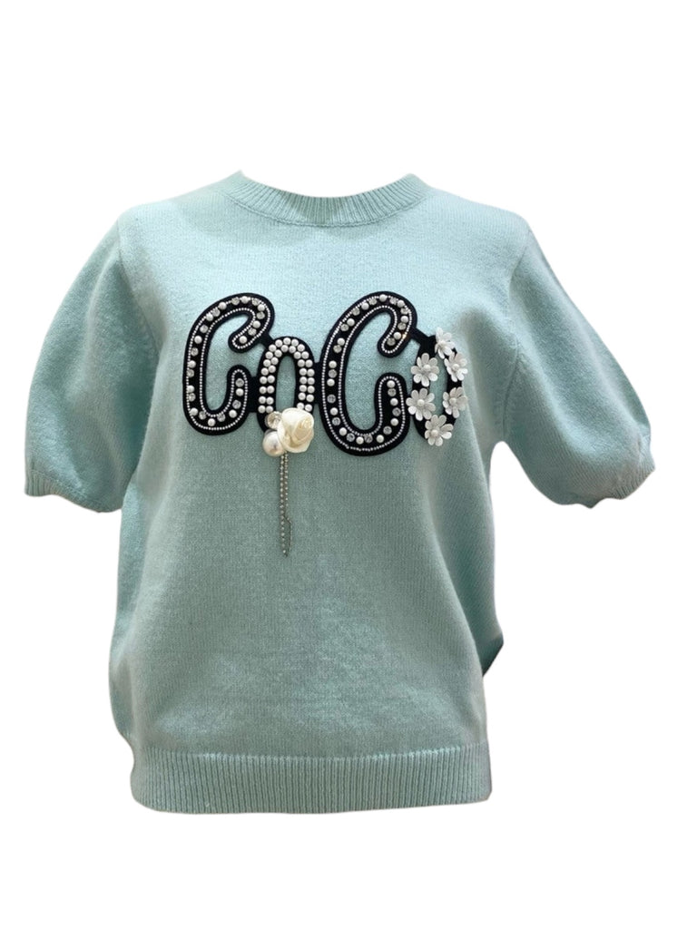 A2869 Mint Coco Fine Knit