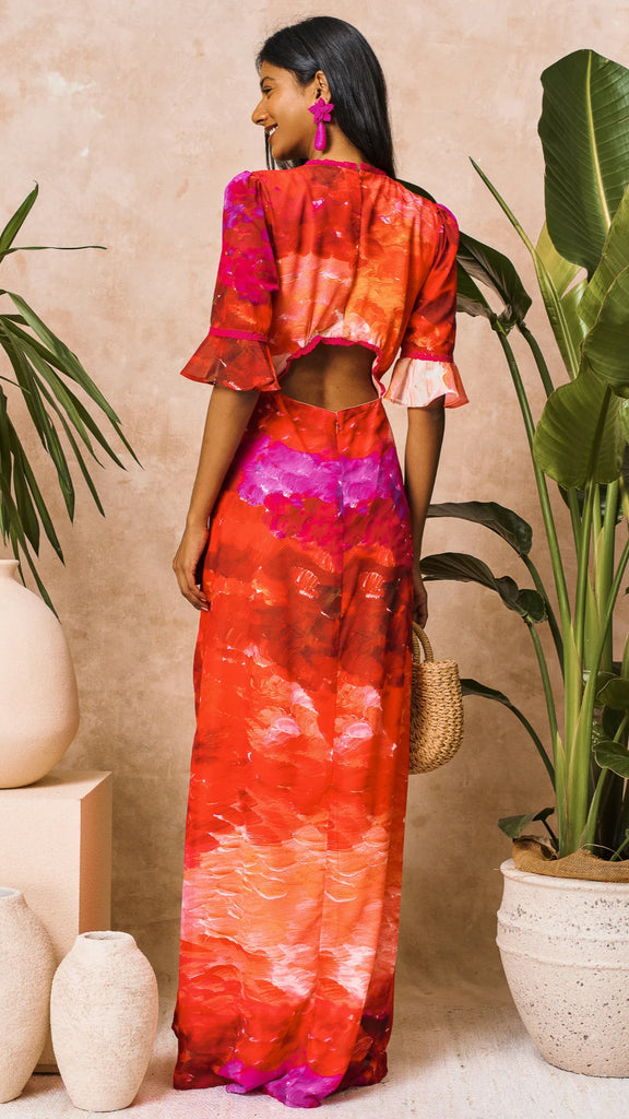 4-A2353 Hope & Ivy Christina Open Back Dress