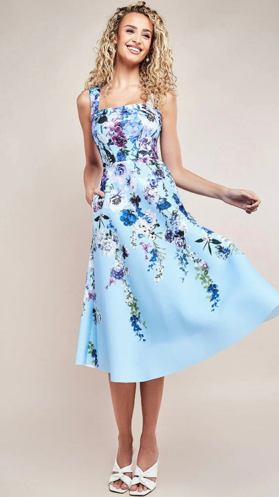 5-A1509 Ashling Floral Flare Dress