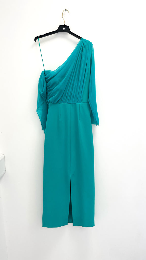 4-A2490 Phyllis Cold Shoulder Pencil Dress