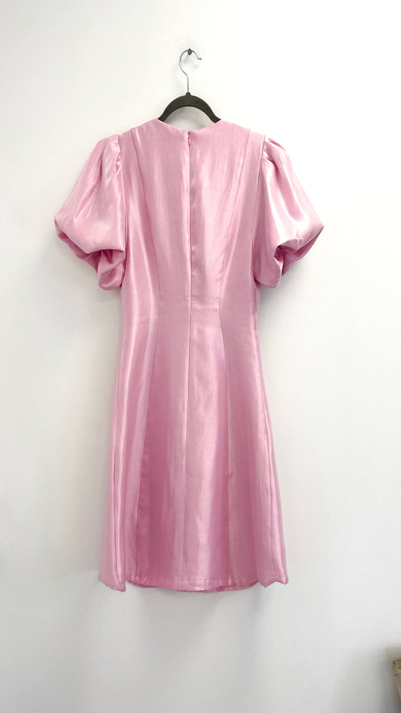 4-A2409 Tammie Pink Shift Dress