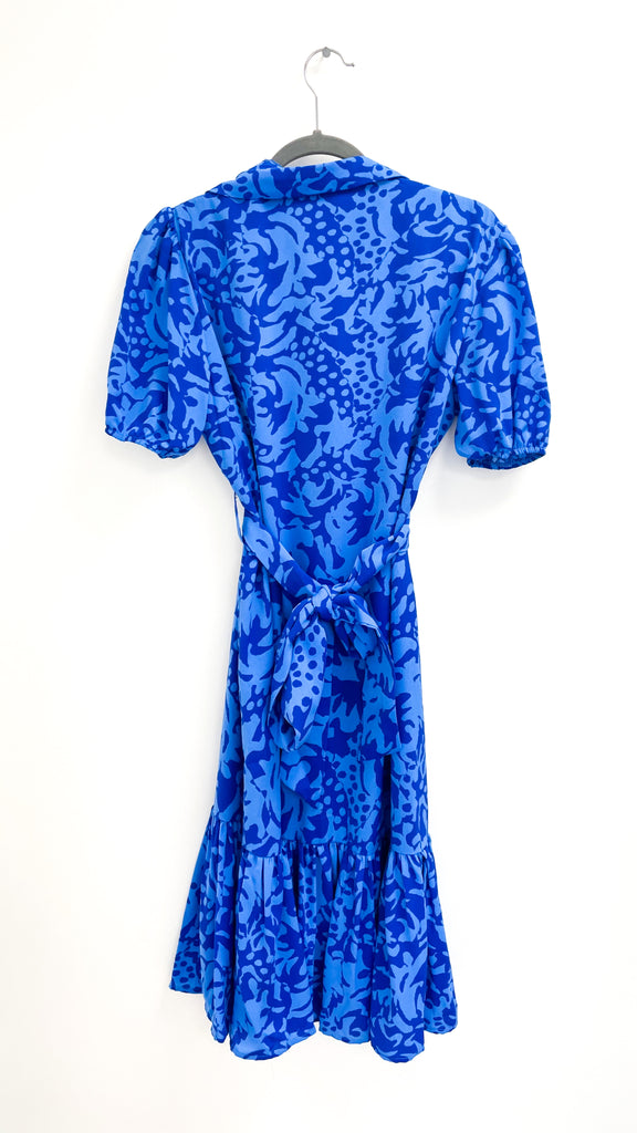 5-A1566 Connie Royal Print Dress