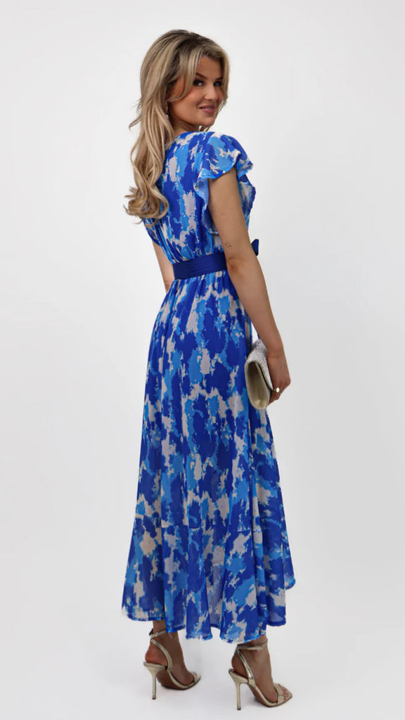 4-A2377 Ballerina Royal Blue Dress