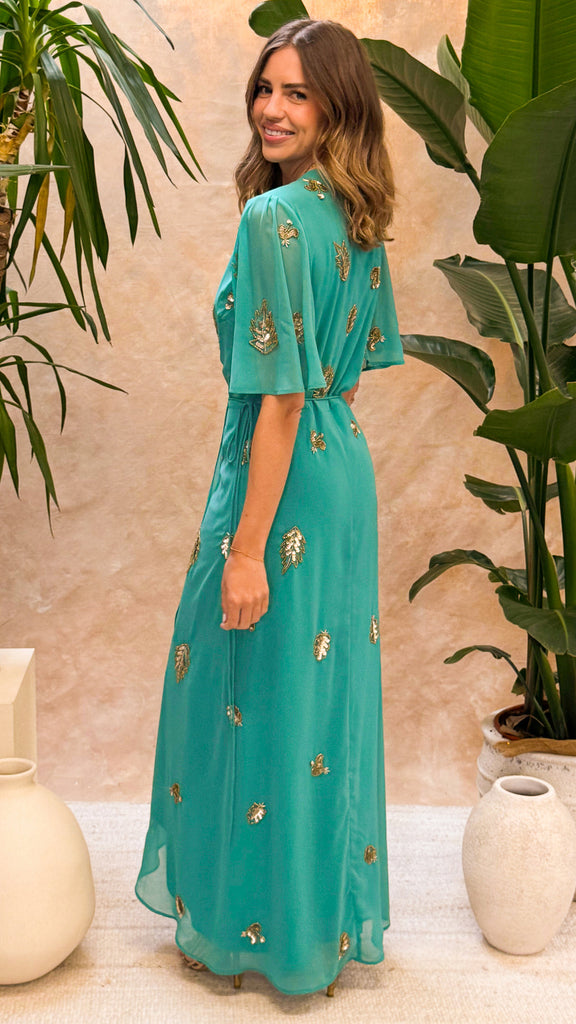 4-A2453 Hope & Ivy Emmeline Wrap Dress