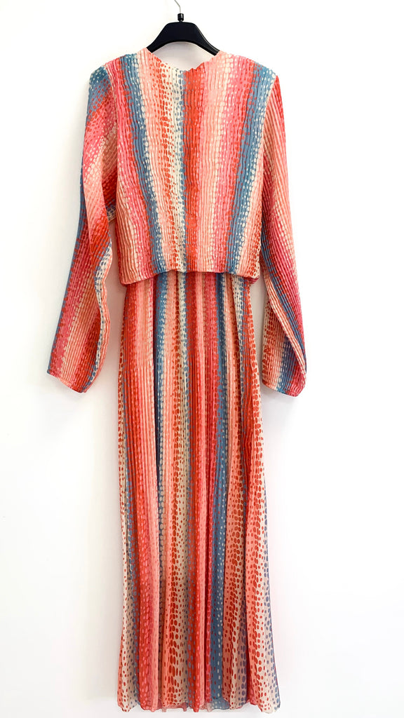 A2898 Laira Coral Loose Top Dress