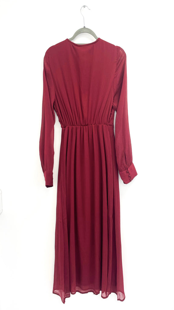 4-A2065 Vifalia Cabernet Midi dress