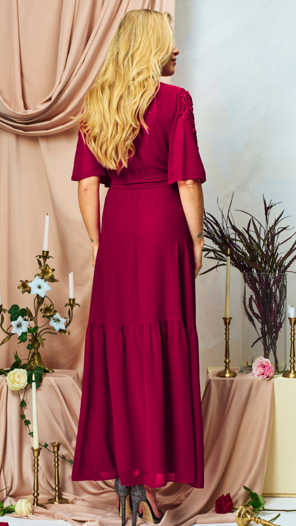 A2656 Hope & Ivy Petal Wrap Dress