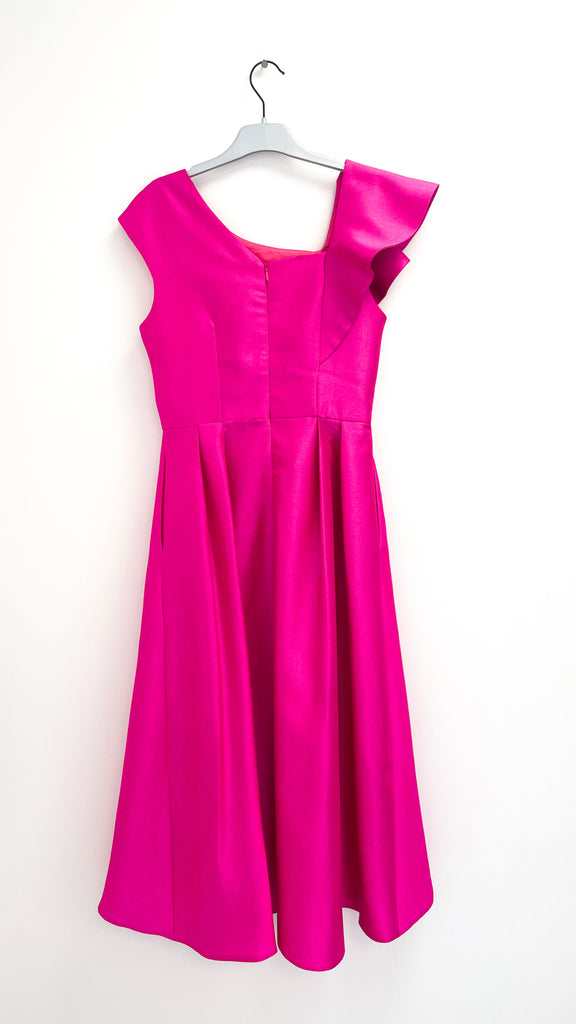 4-A2272B Robyn Pink Flare Dress