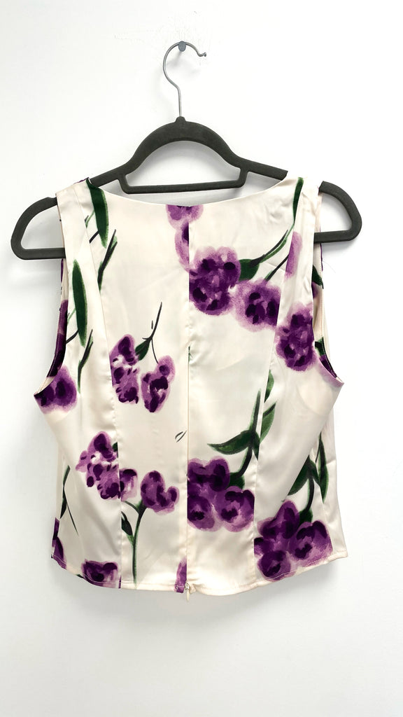 4-A2395 Adelina 2 Piece Floral Pants Set