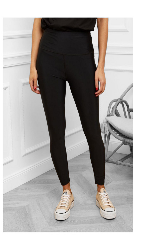 A2525 Black Stretch Leggings