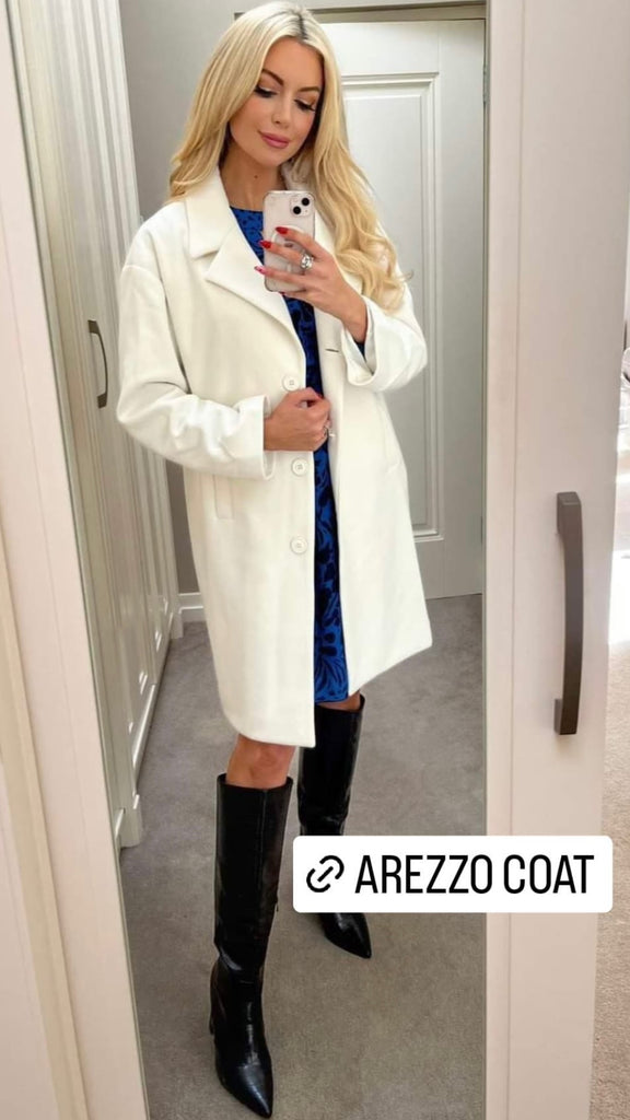 4-9967 Kate & Pippa Savona Coat Off White