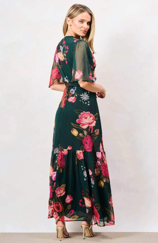 A3174 Hope & Ivy Tamra Wrap Dress