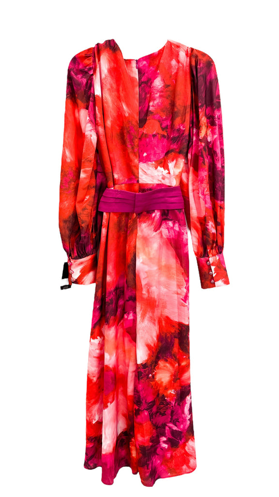 A1017 Marsali Vibrant Print Dress
