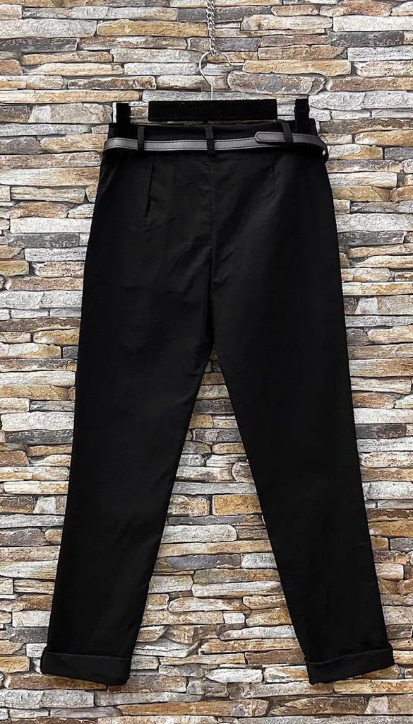 A1062 Black Chino Trousers