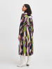 4-A1284 Byhisha Multi Print Shirt Dress