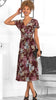 4-A0923 Scarlett Floral Dress