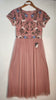 5-A2915 Libby Blush Embroidered Tulle Dress