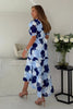 A3146 Martina Crochet Dress Blue