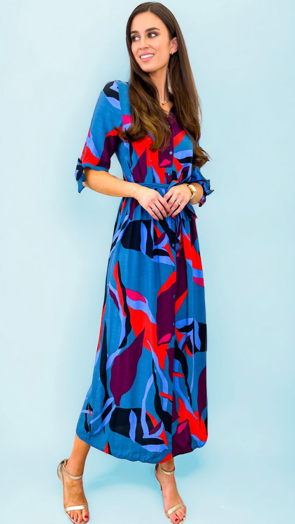 A1045 Vikki Tiana Shirt Dress