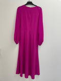 A0949 Rosalie Pink Flare Dress
