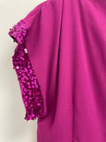A1169 Lennox Sequin Sleeve Dress