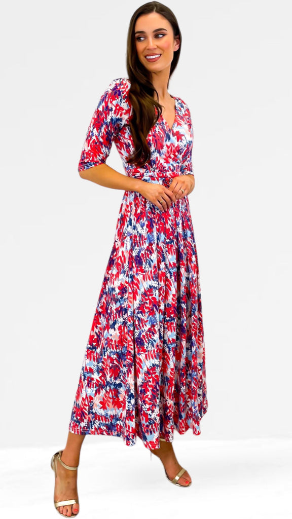 A0800 Tori Jersey Midaxi Dress