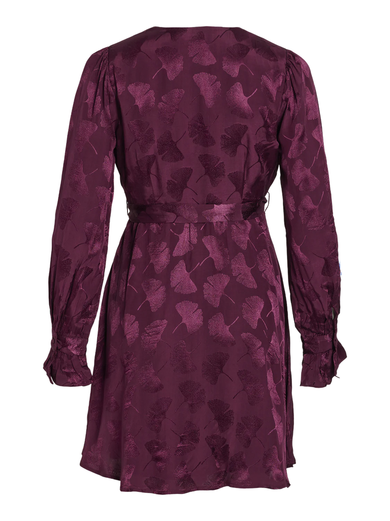 4-A1049 Emma Jacquard Dress