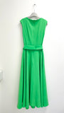5-A1392 Delana Lime Flare Dress