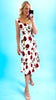 4-A1434 Red Roses Sweetheart Dress