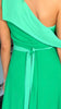 A1415 Bonnie Green 2 Tone Flare Dress