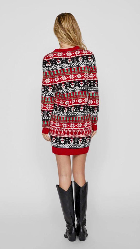 4-A1212 Viholy Christmas Tunic Knit