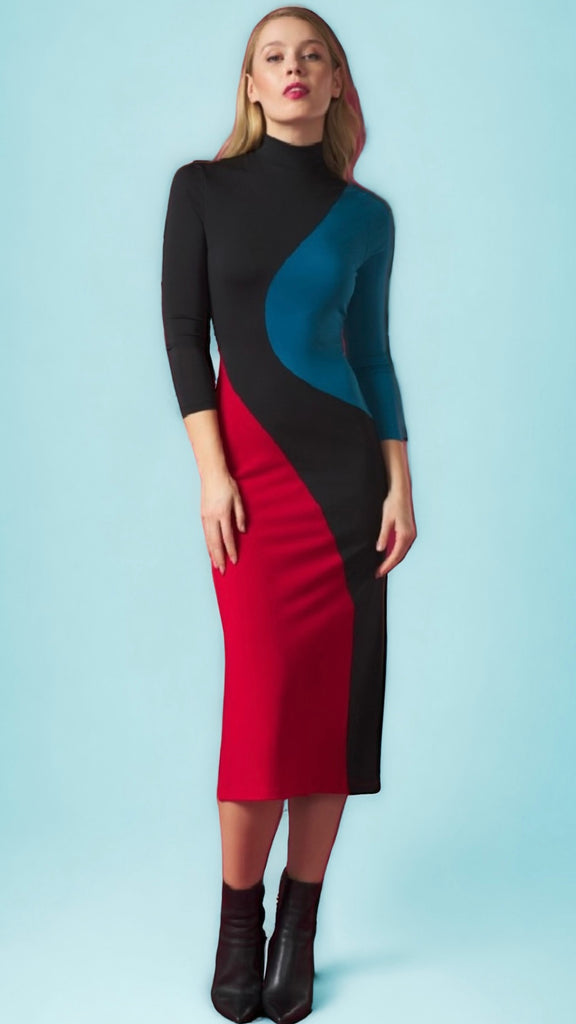 4-A1039 Trinity Jersey Dress