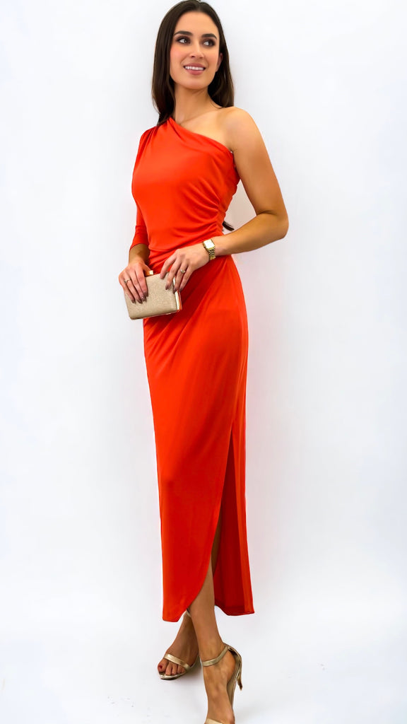 4-A1129 Centella One Shoulder Dress